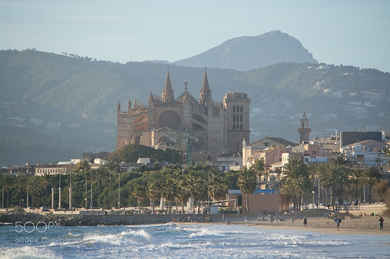 Nikon D7100 sample photo. Cathedral and city beach photography