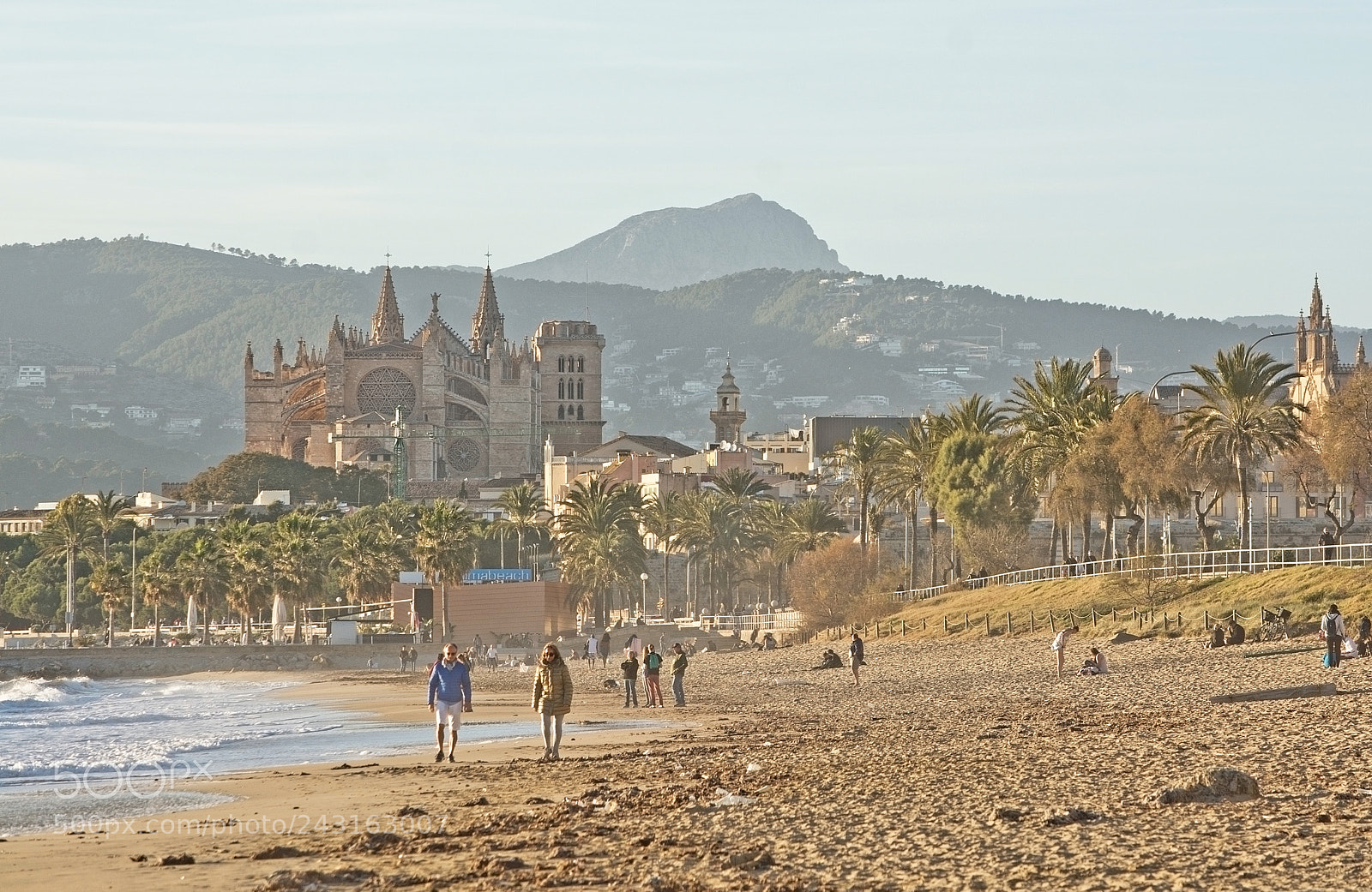 Nikon D7100 sample photo. Cathedral and city beach photography