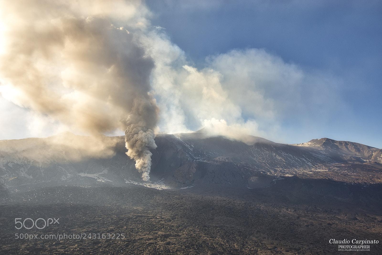 Nikon D610 sample photo. Volcano etna - sicily photography