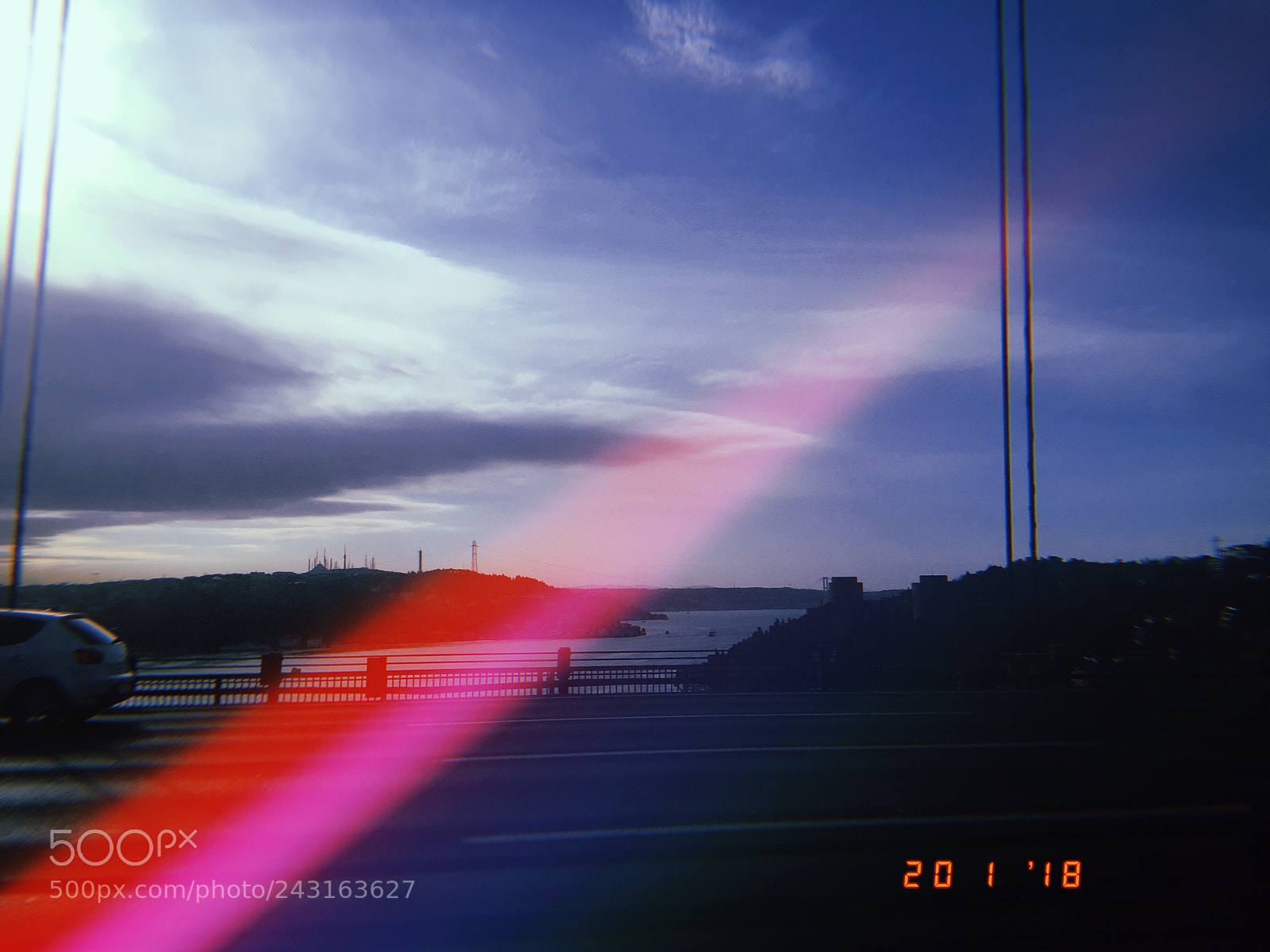 Apple iPhone sample photo. Fatih sultan mehmet bridge photography