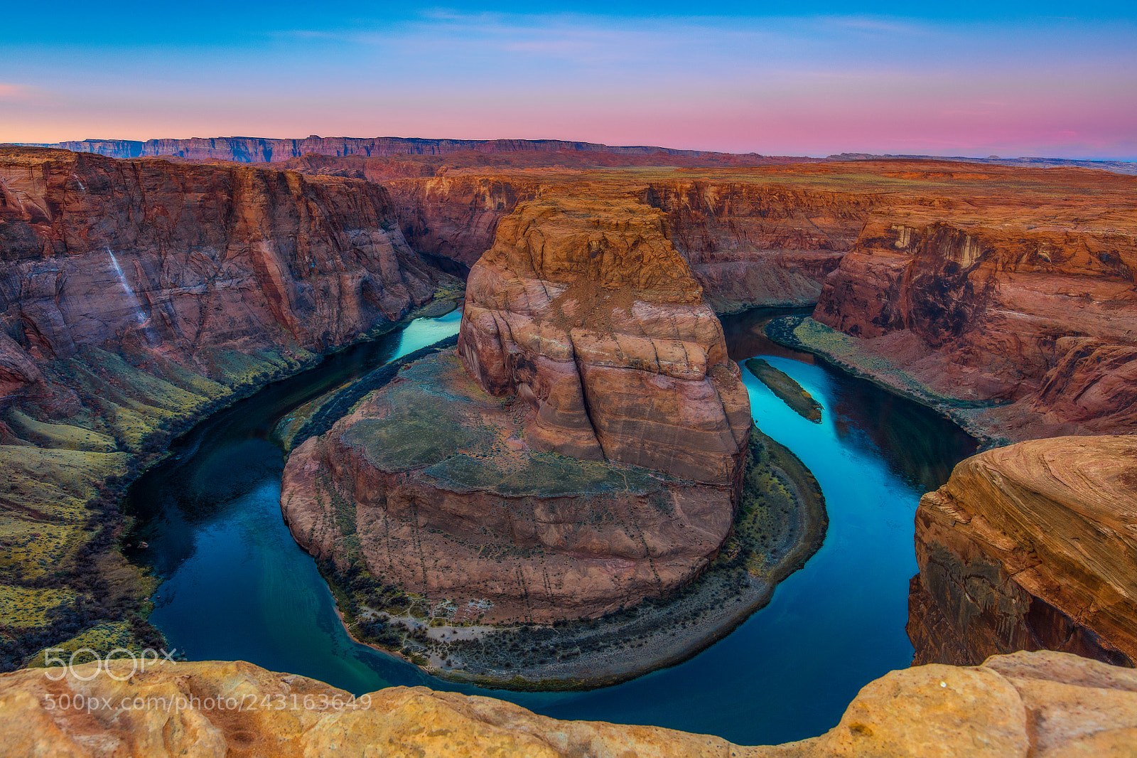 Canon EOS 5DS R sample photo. Horseshoe bend mornings photography