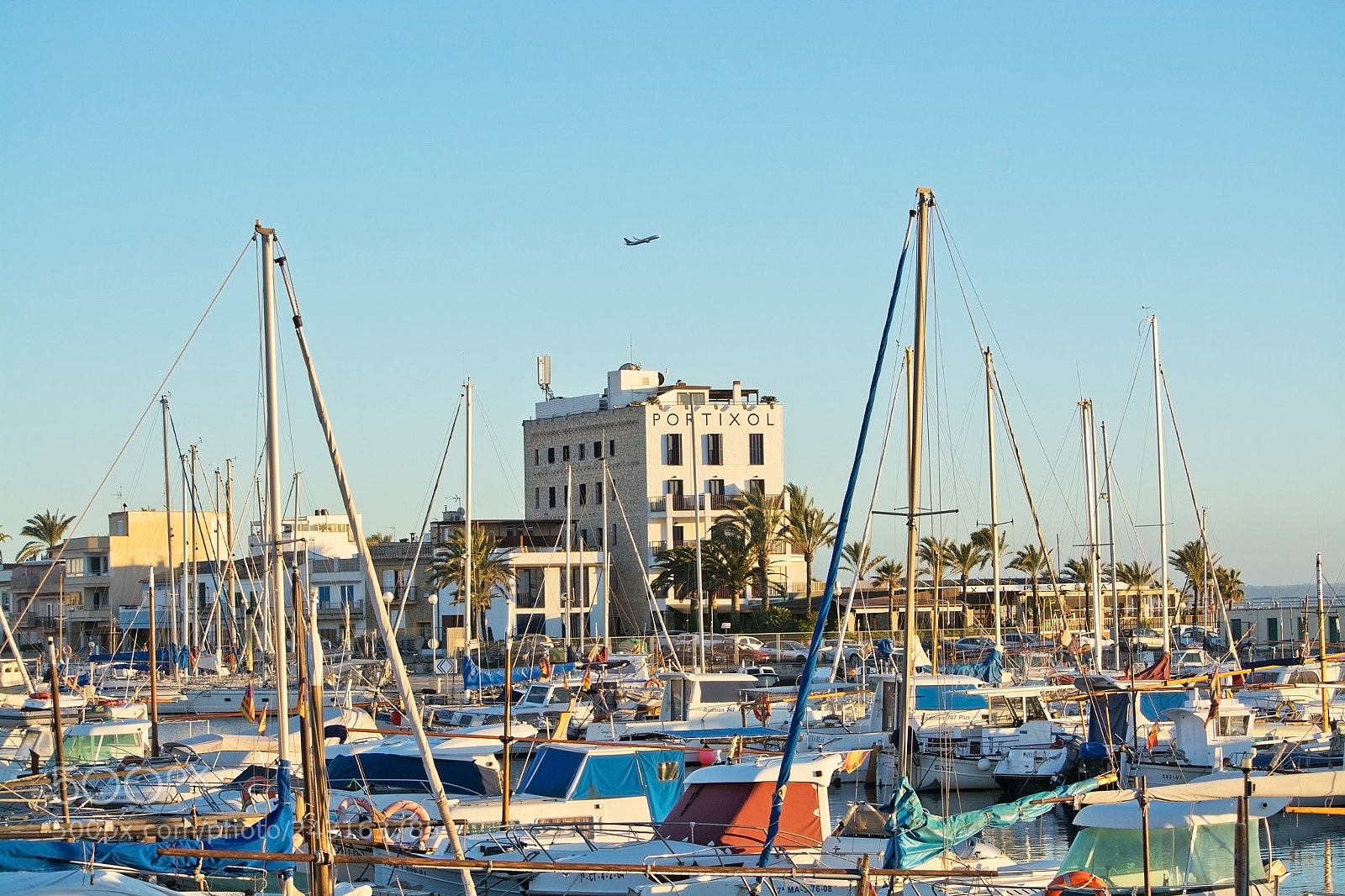 Nikon D7100 sample photo. Portixol marina moored boats photography