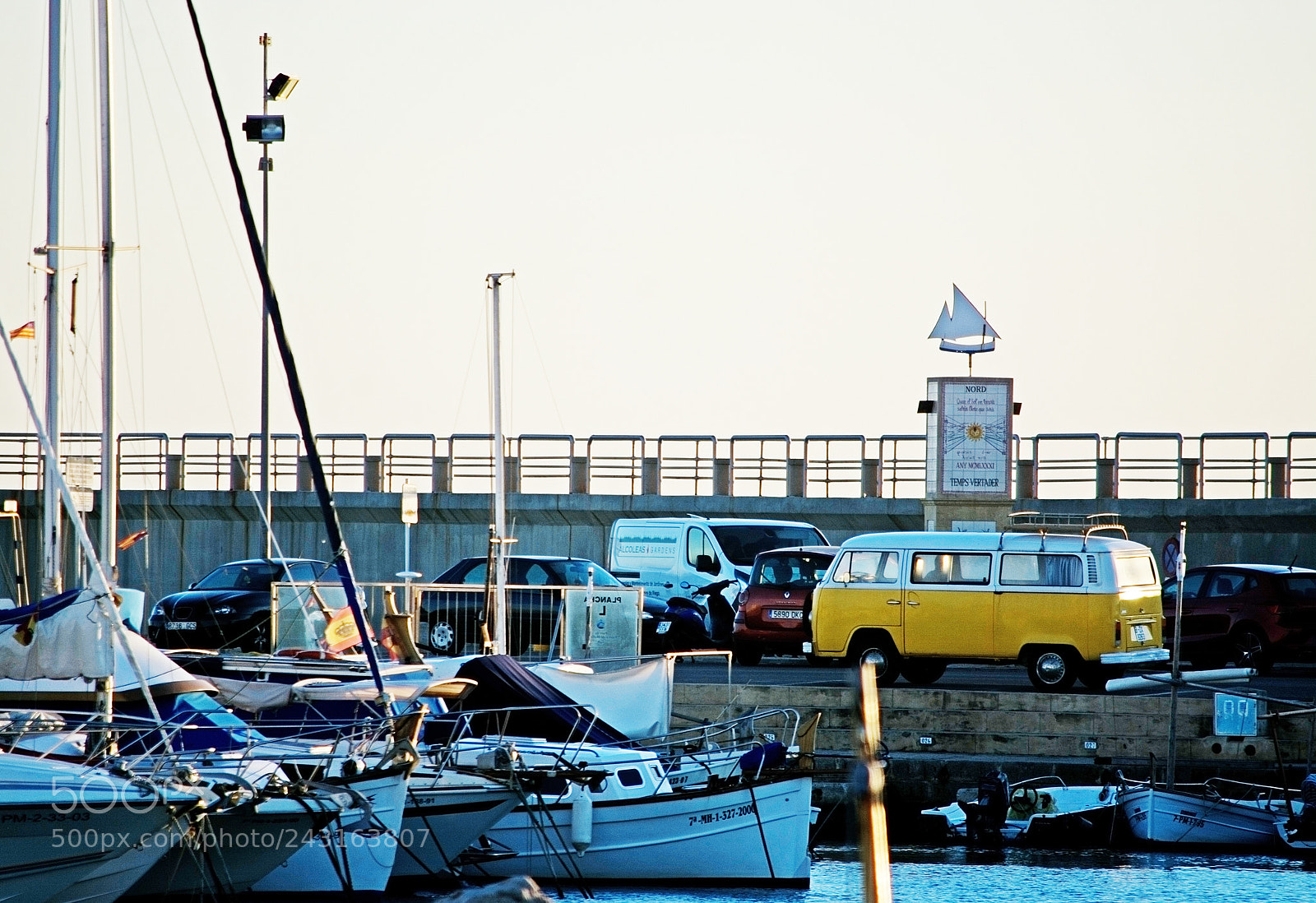 Nikon D7100 sample photo. Marina parking in molinar photography