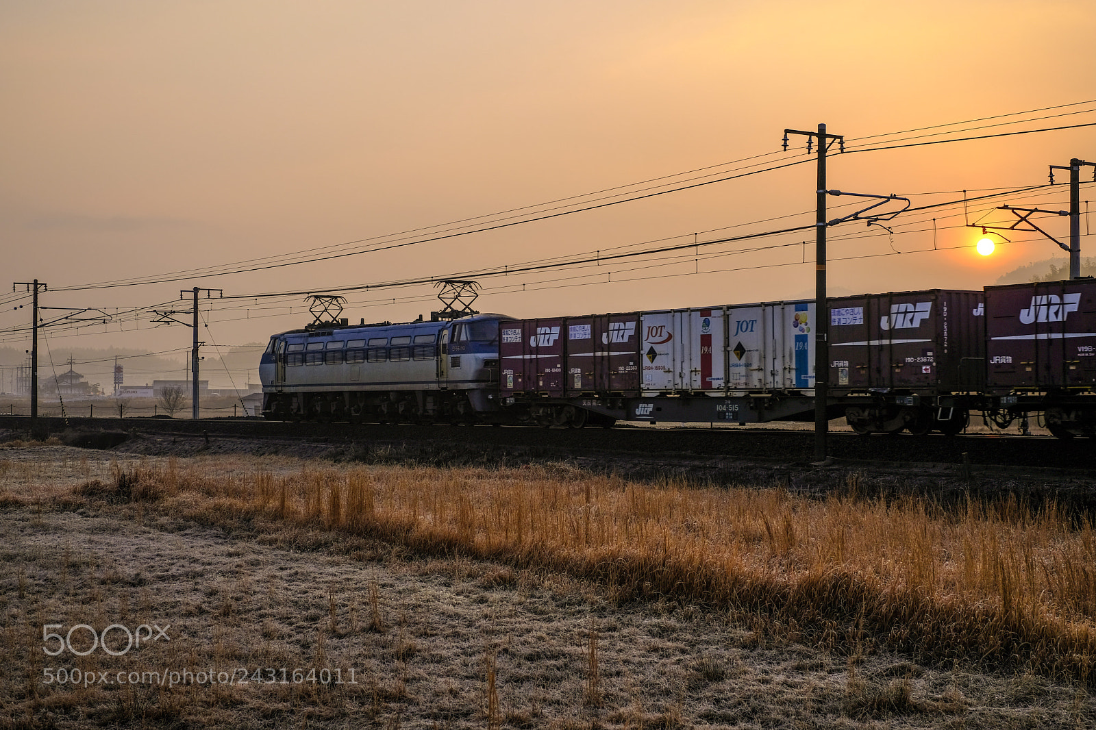 Fujifilm X-E3 sample photo. Freight train on a photography