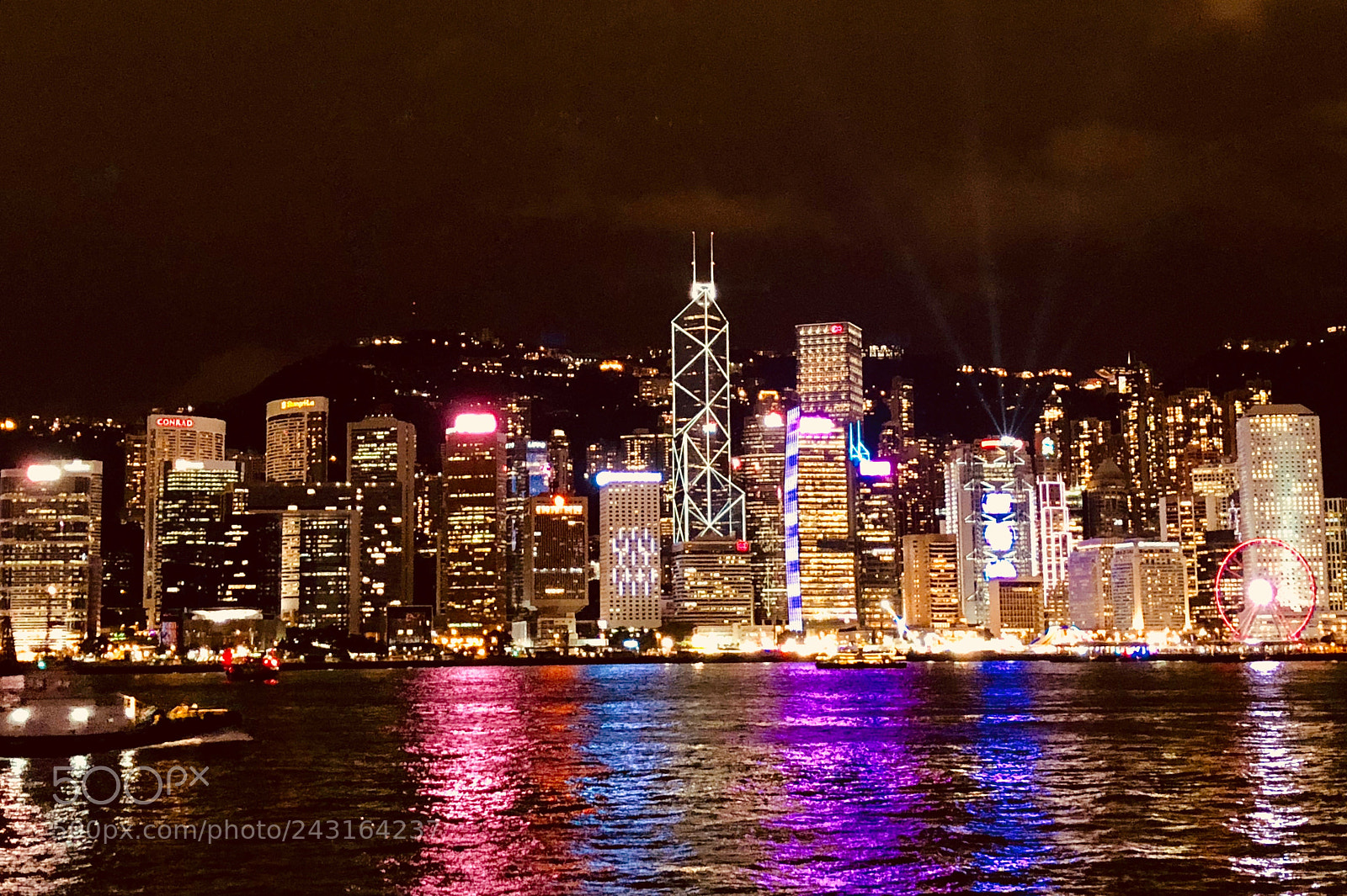 Apple iPhone X sample photo. Hk skyline photography