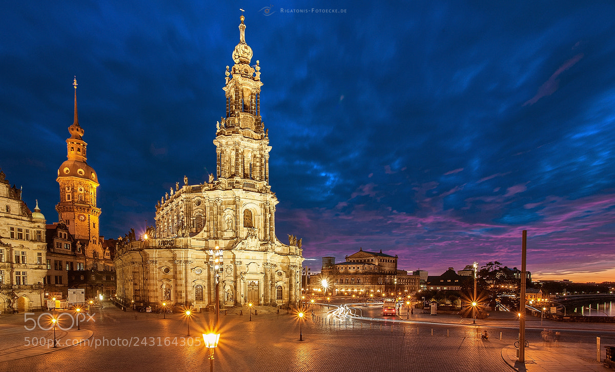 Canon EOS 5D sample photo. Hofkirche - kathedrale st photography