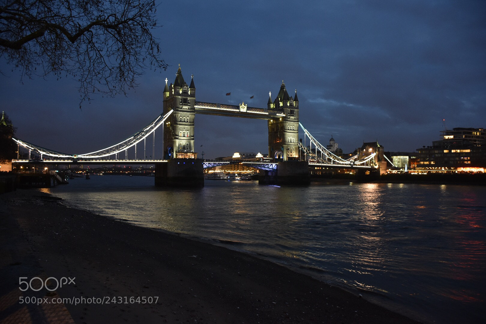 Nikon D5500 sample photo. The iconic tower bridge photography