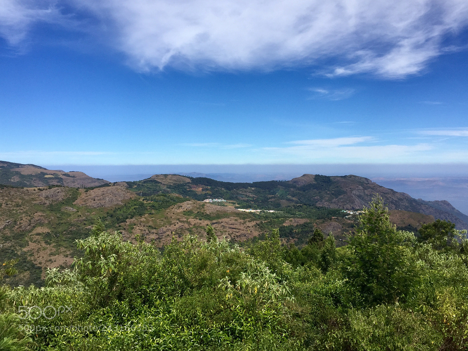 Apple iPhone 6 sample photo. Ooty from an altitude photography