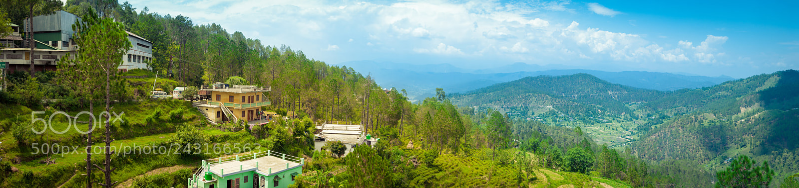 Nikon D5000 sample photo. Mountain view photography
