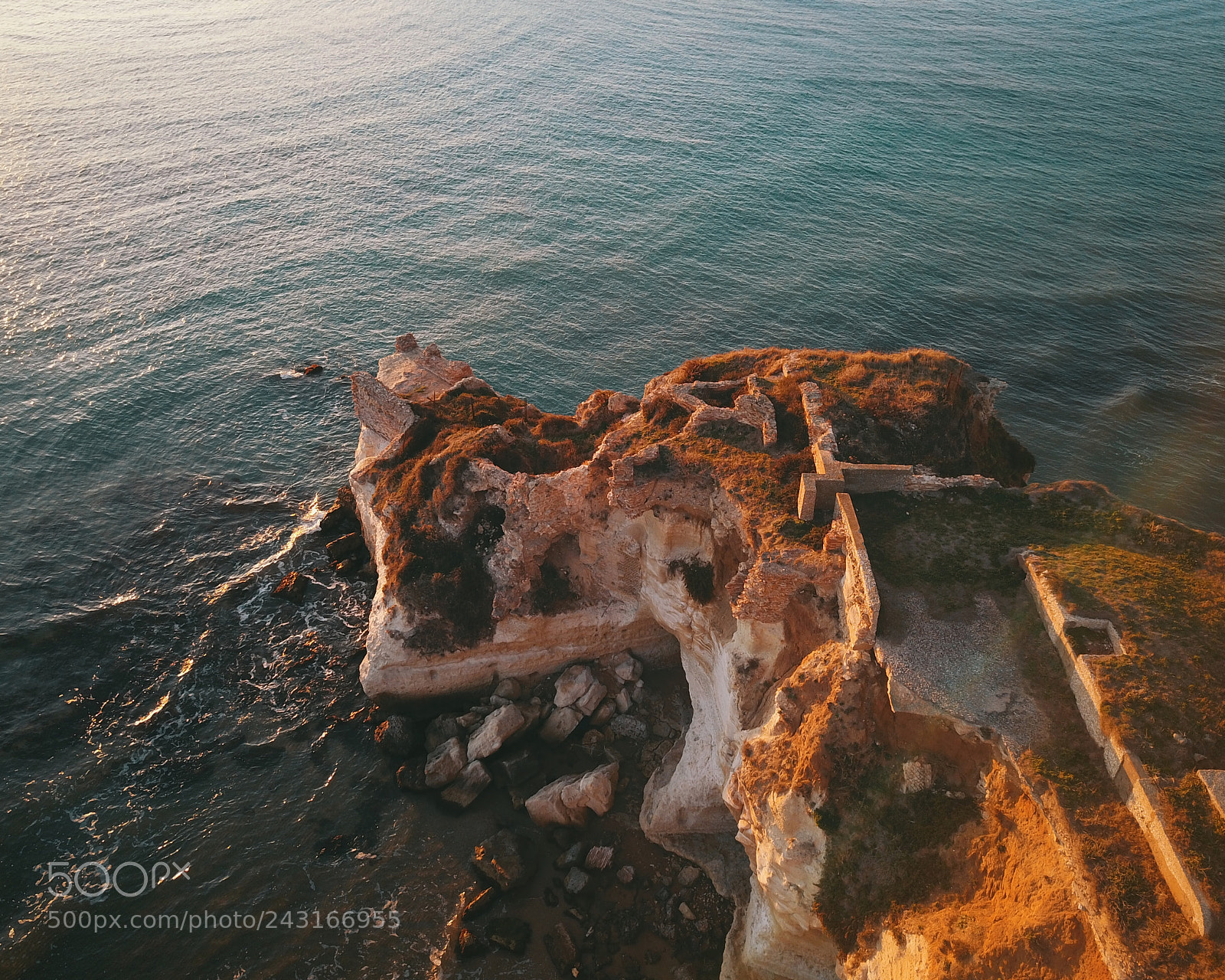 DJI FC220 sample photo. Anzio - arco muto photography