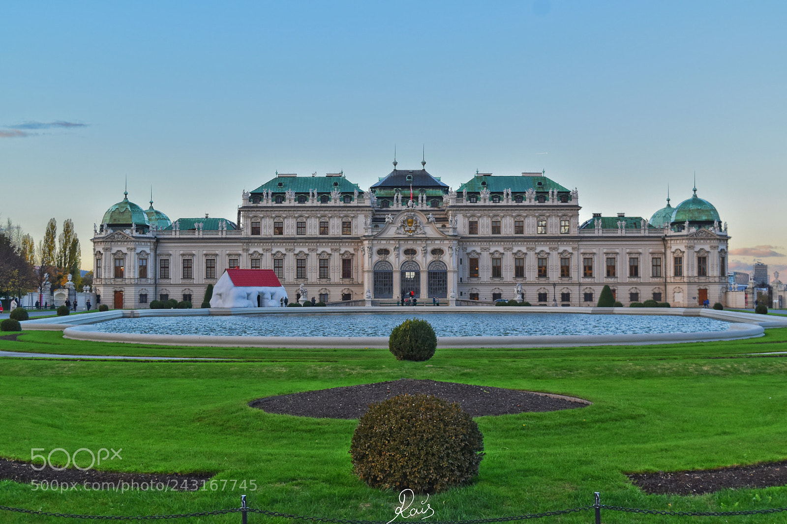 Nikon D5500 sample photo. Belvedere palace photography