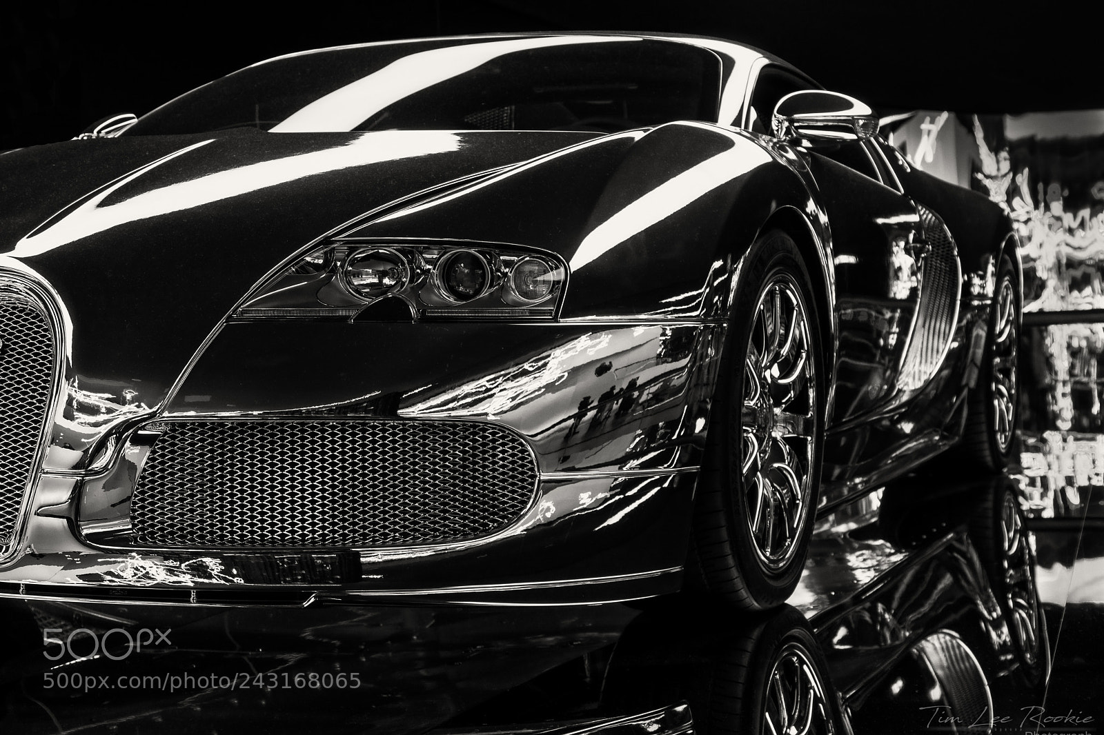 Nikon D7100 sample photo. Bugatti spiegelung photography