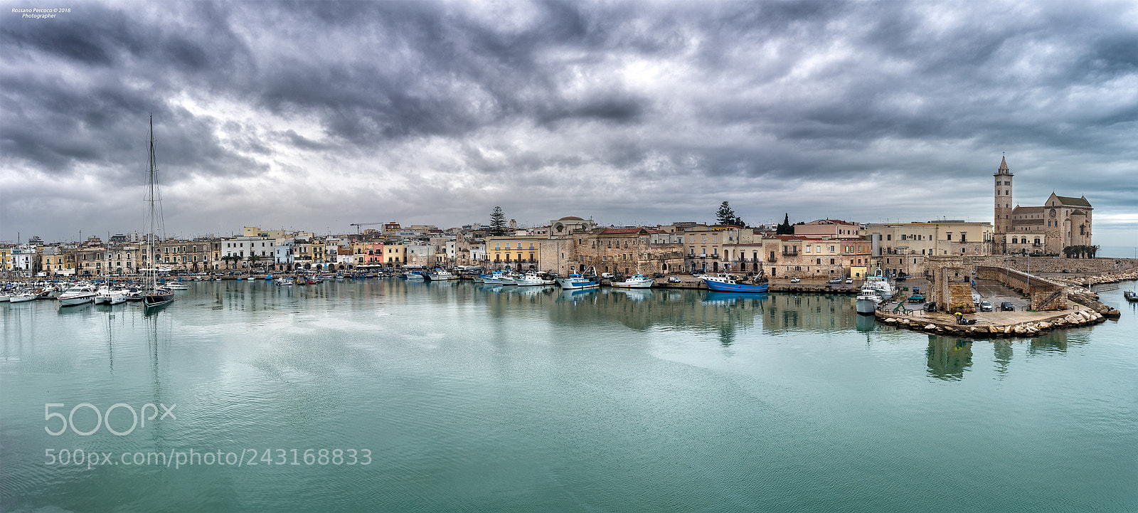 Nikon D810 sample photo. Trani 2018 panorama photographer photography
