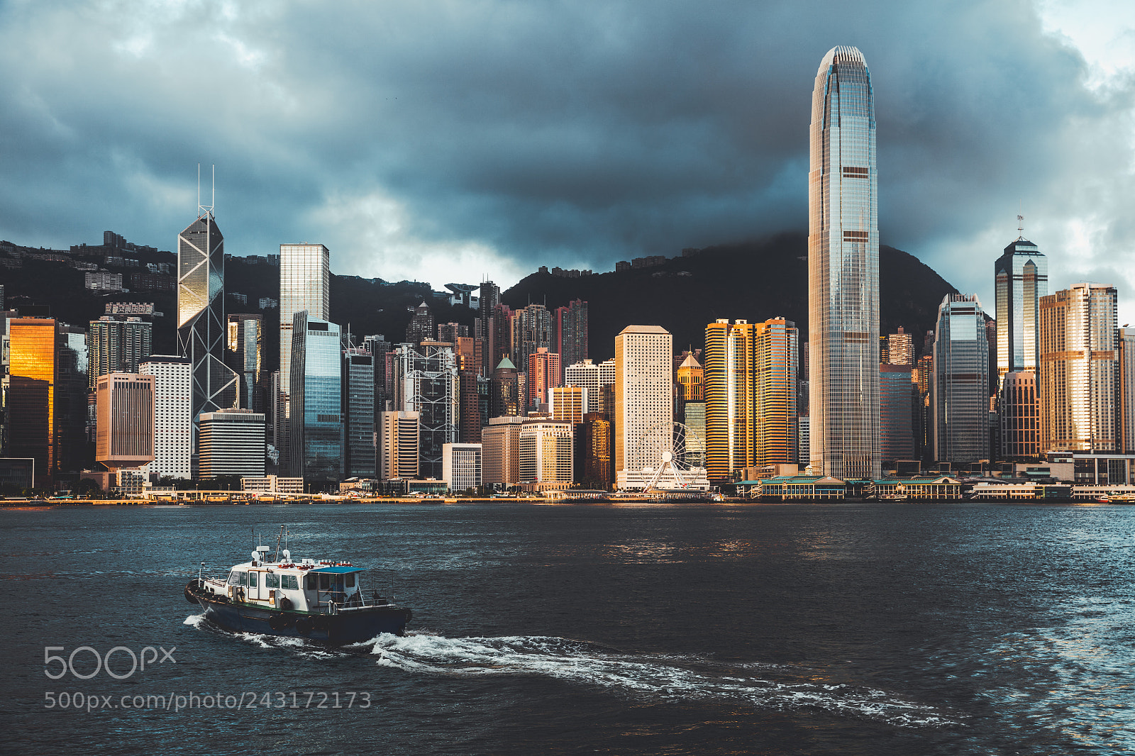 Canon EOS 5DS R sample photo. Hong kong skyline photography