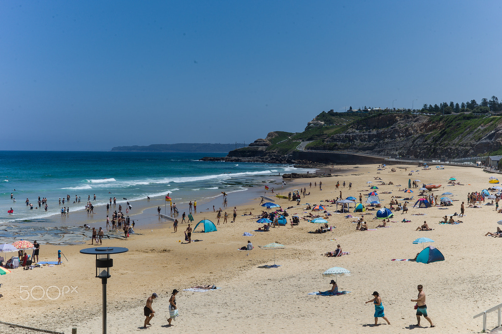 Leica M9 + Summicron-M 35mm f/2 (IV) sample photo. Nobbys beach photography