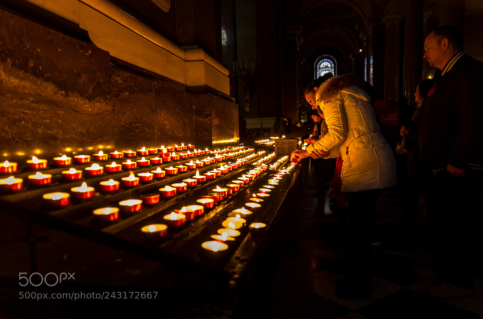 Pentax K-5 sample photo. Prayer lights photography