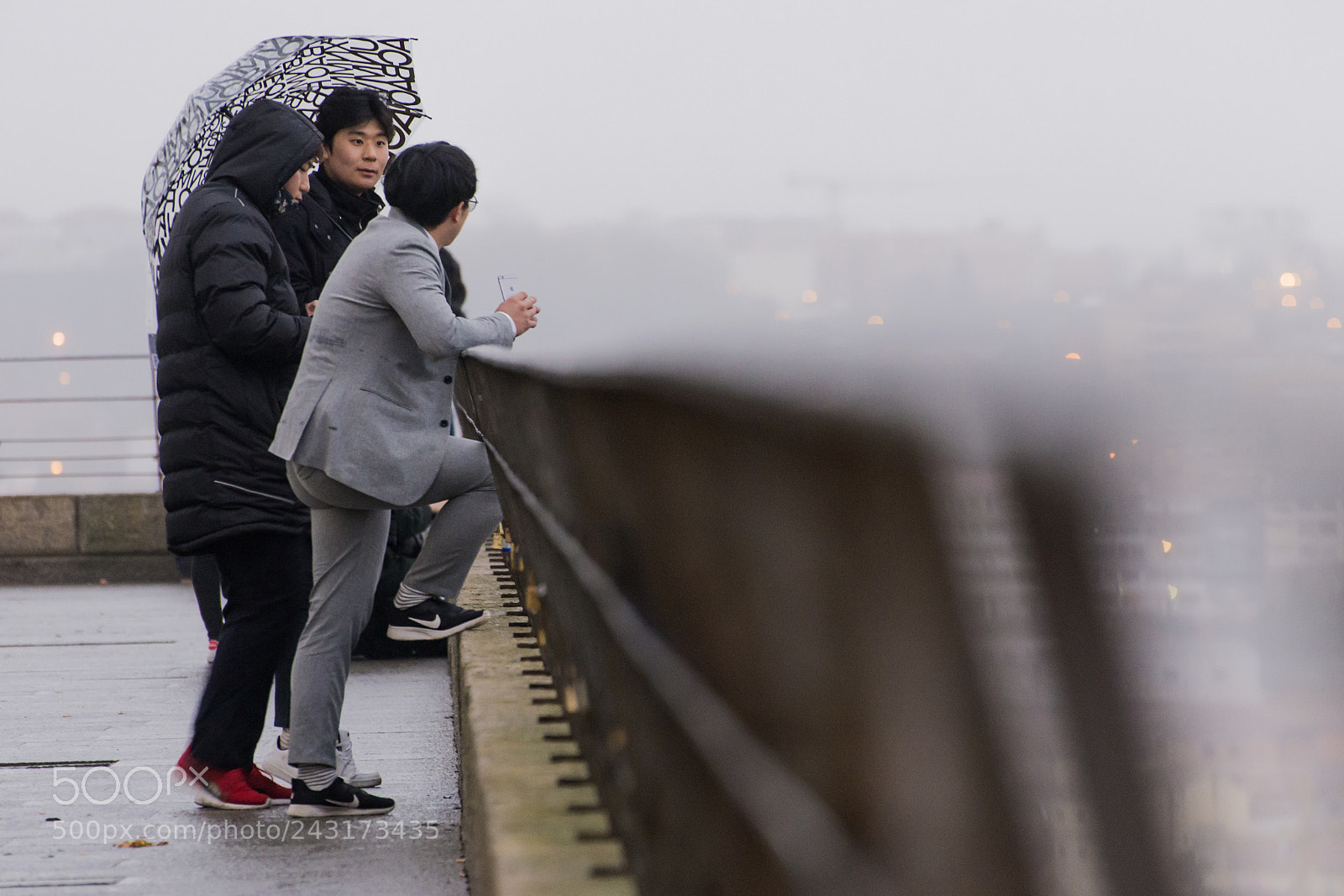 Nikon D610 sample photo. Tourism under the rain photography