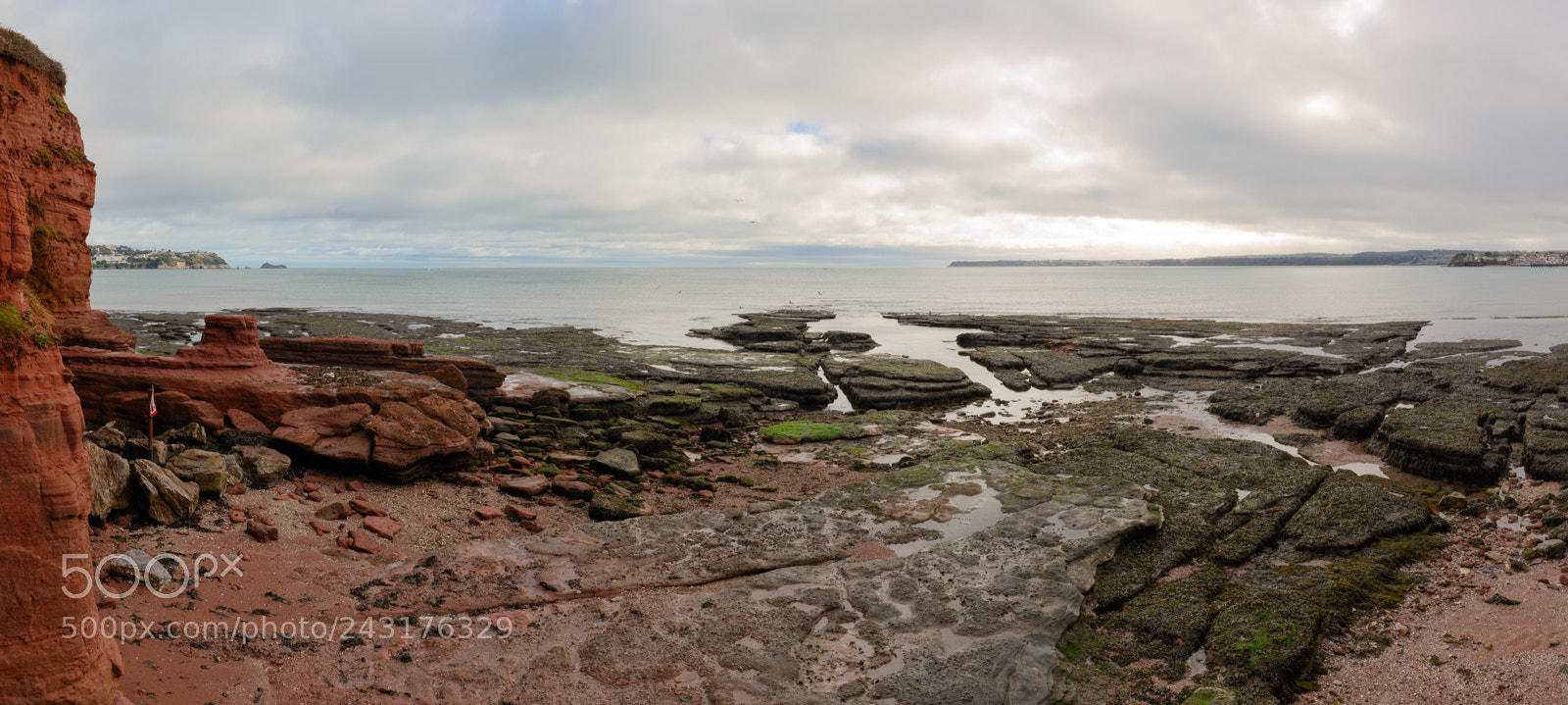 Nikon D700 sample photo. Panoramic view of torbay photography