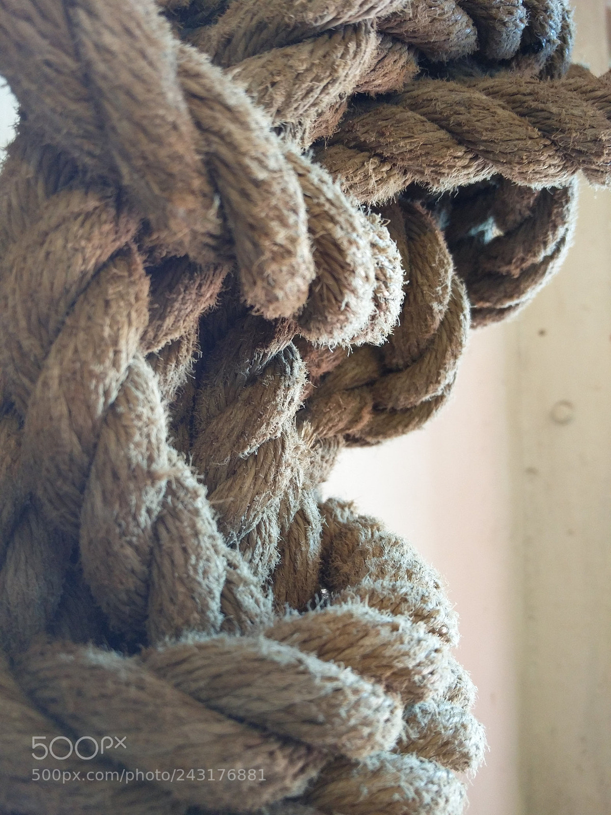 OnePlus 2 sample photo. Maritime knotted rope photography