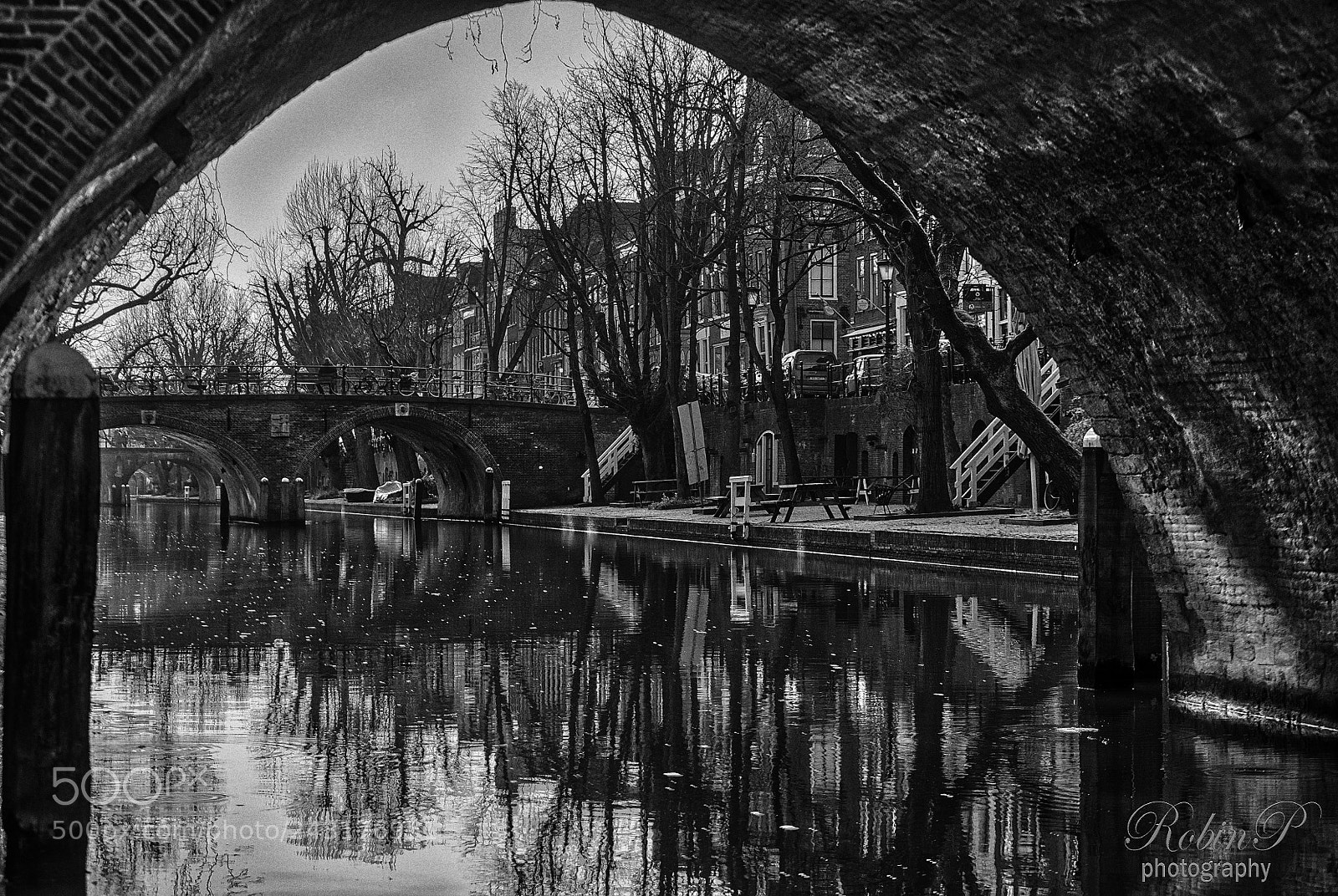 Nikon D5000 sample photo. Famous dutch canals and photography