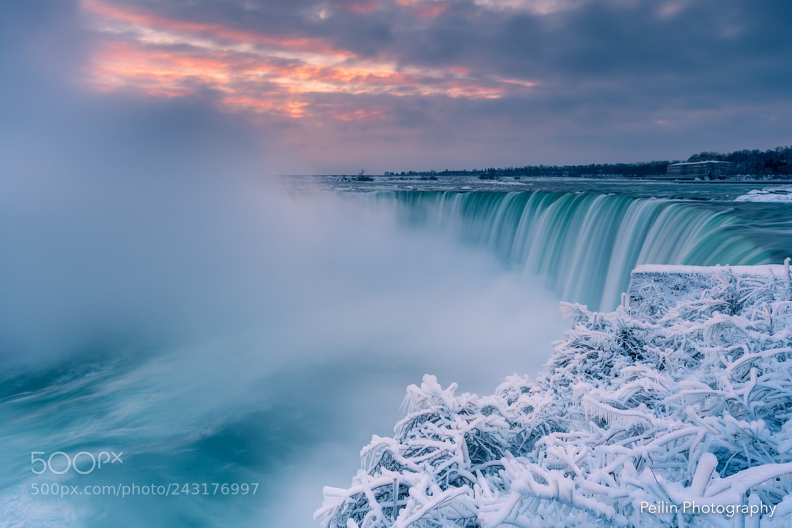 Nikon D500 sample photo. Winter morning of niagara photography