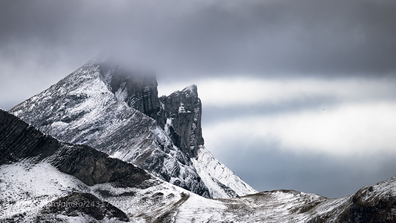 Nikon D810 sample photo. Cloudy mountain photography