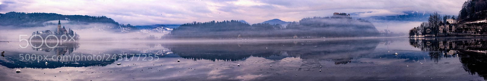 Nikon D7100 sample photo. Lake bled panorama photography