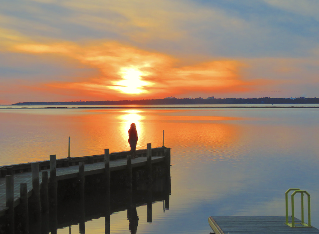 Sunset Spectator, автор — David Heritage на 500px.com