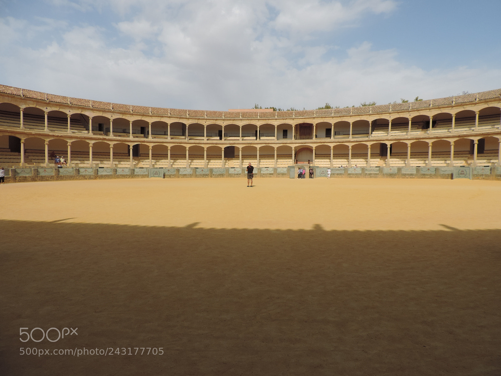 Nikon Coolpix P520 sample photo. Andalusia plaza de toros photography