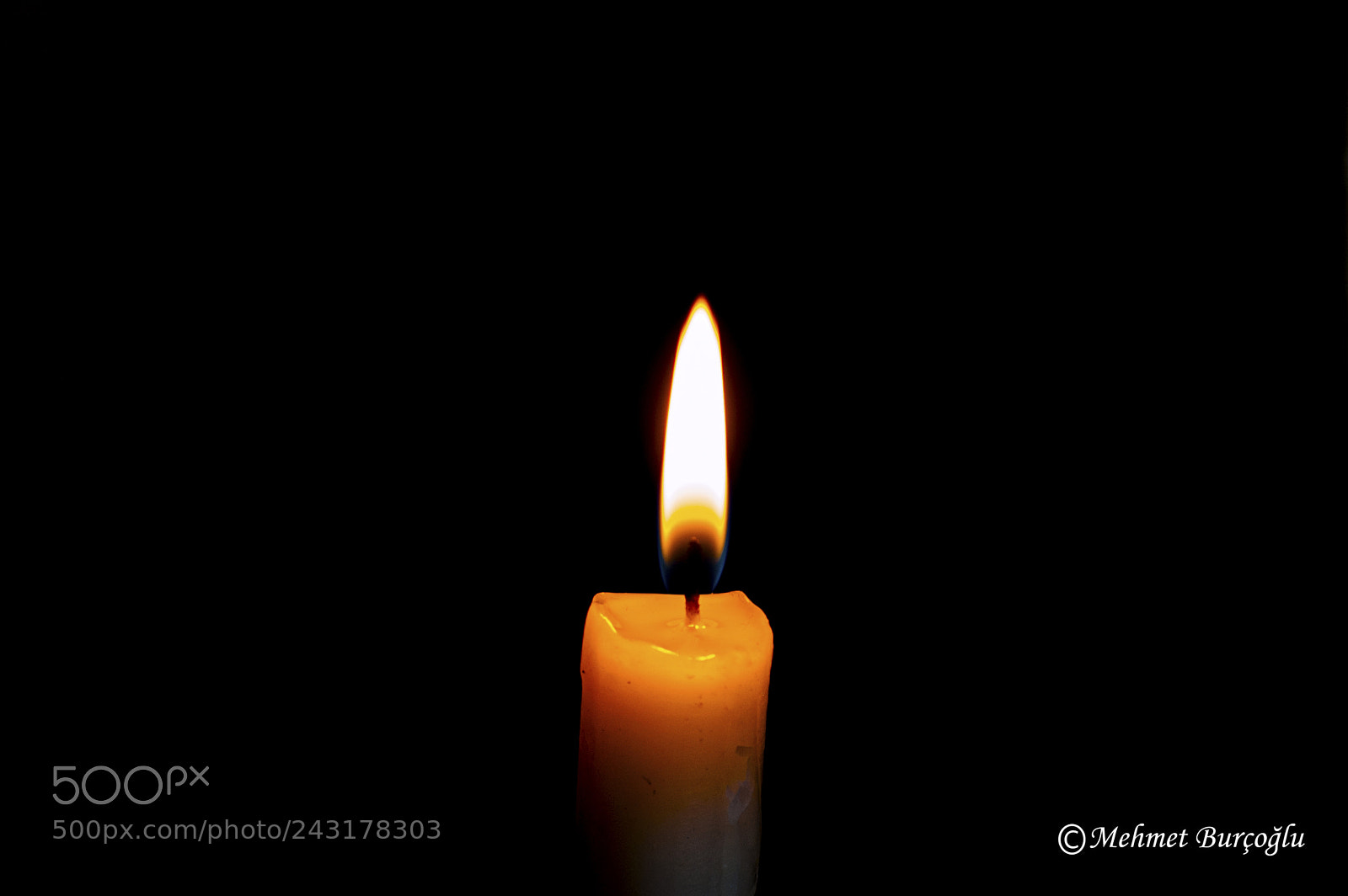 Nikon D100 sample photo. Candle photography