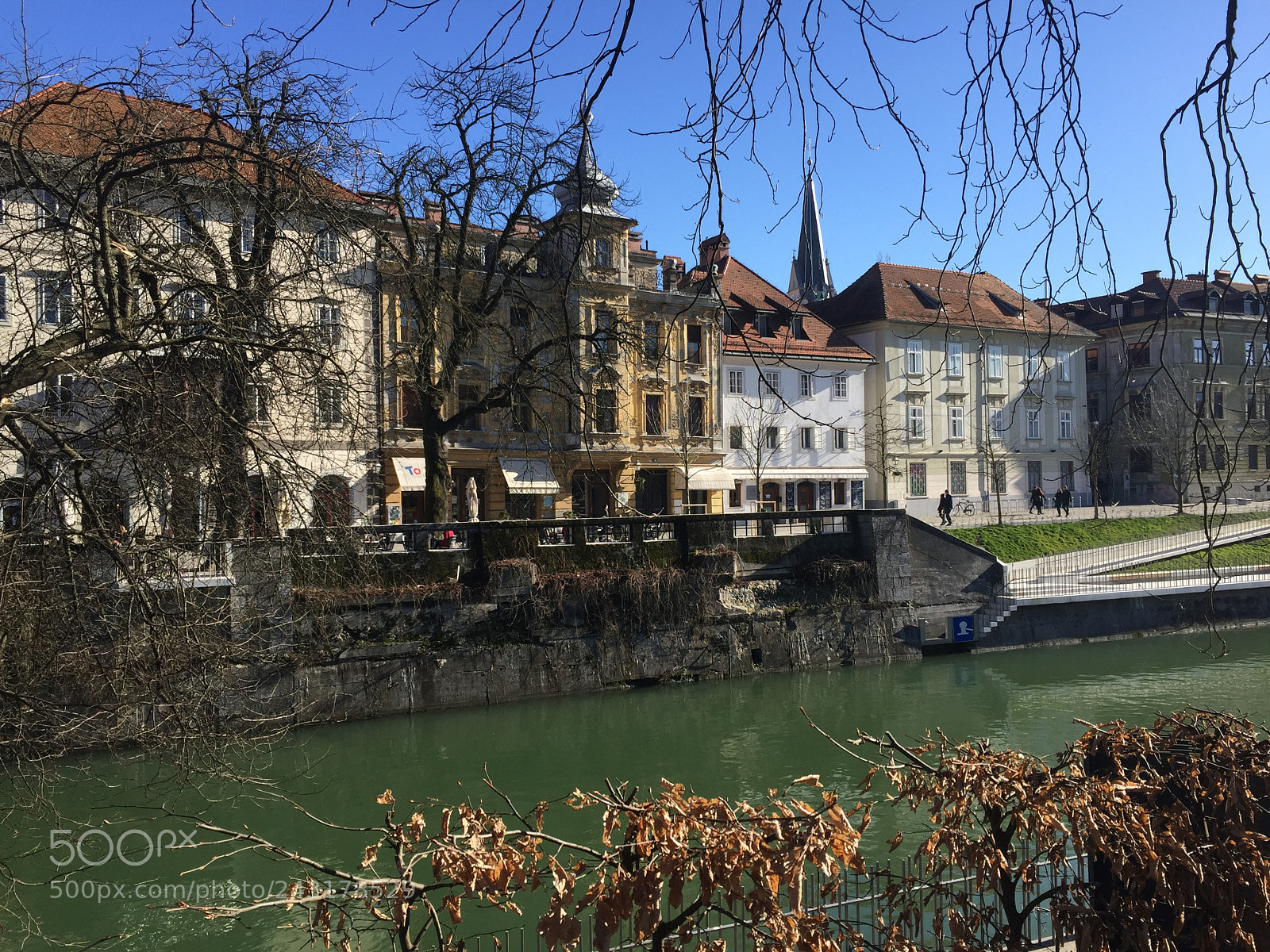 Apple iPhone 6 sample photo. Winter in ljubljana photography