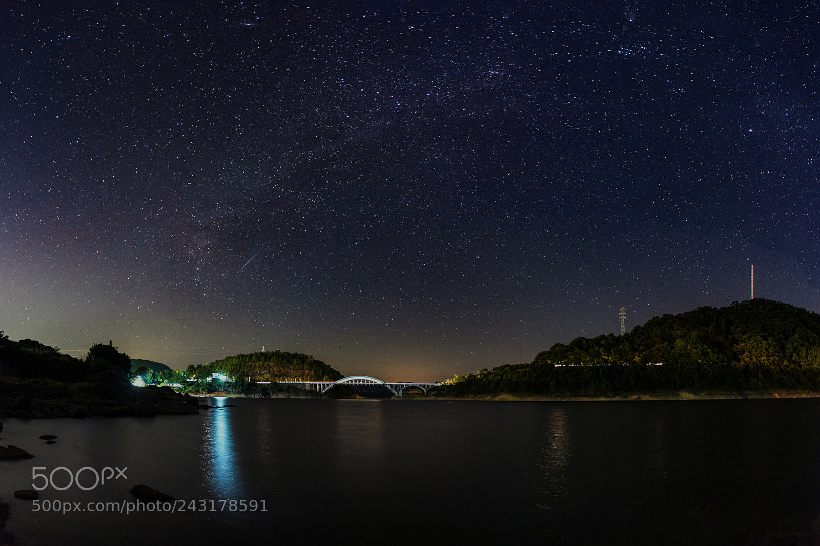 Nikon Df sample photo. Night sky over the photography