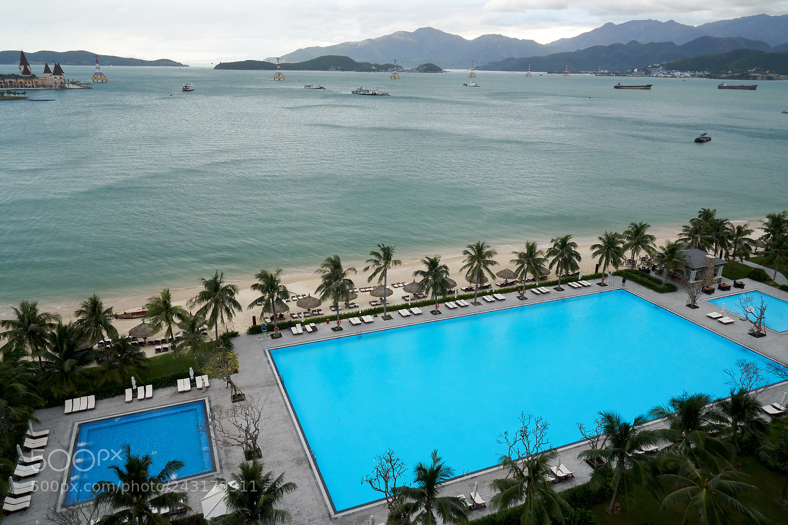 Sony a6300 sample photo. Vinpear resort, nha trang photography