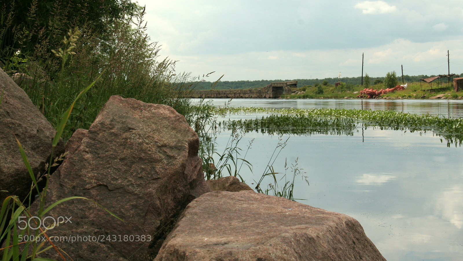 Canon EOS 350D (EOS Digital Rebel XT / EOS Kiss Digital N) sample photo. Новоладожский канал. Выход в Ладожское озеро. photography