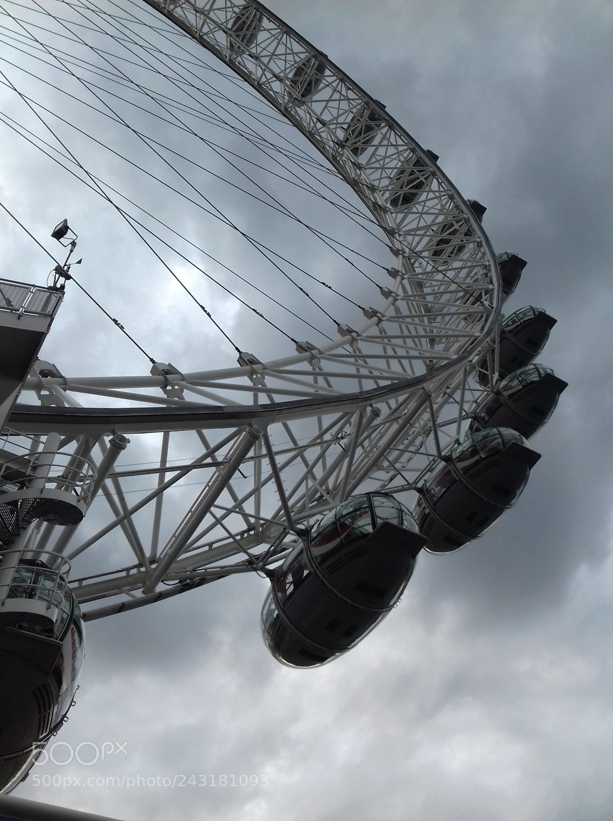Samsung Galaxy J3(2016) sample photo. London eye photography