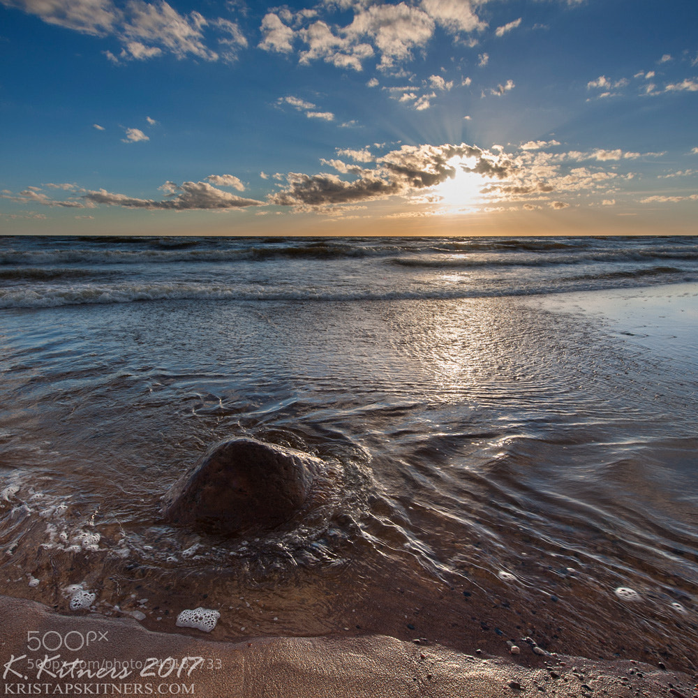 Nikon D700 sample photo. The stone and stream photography