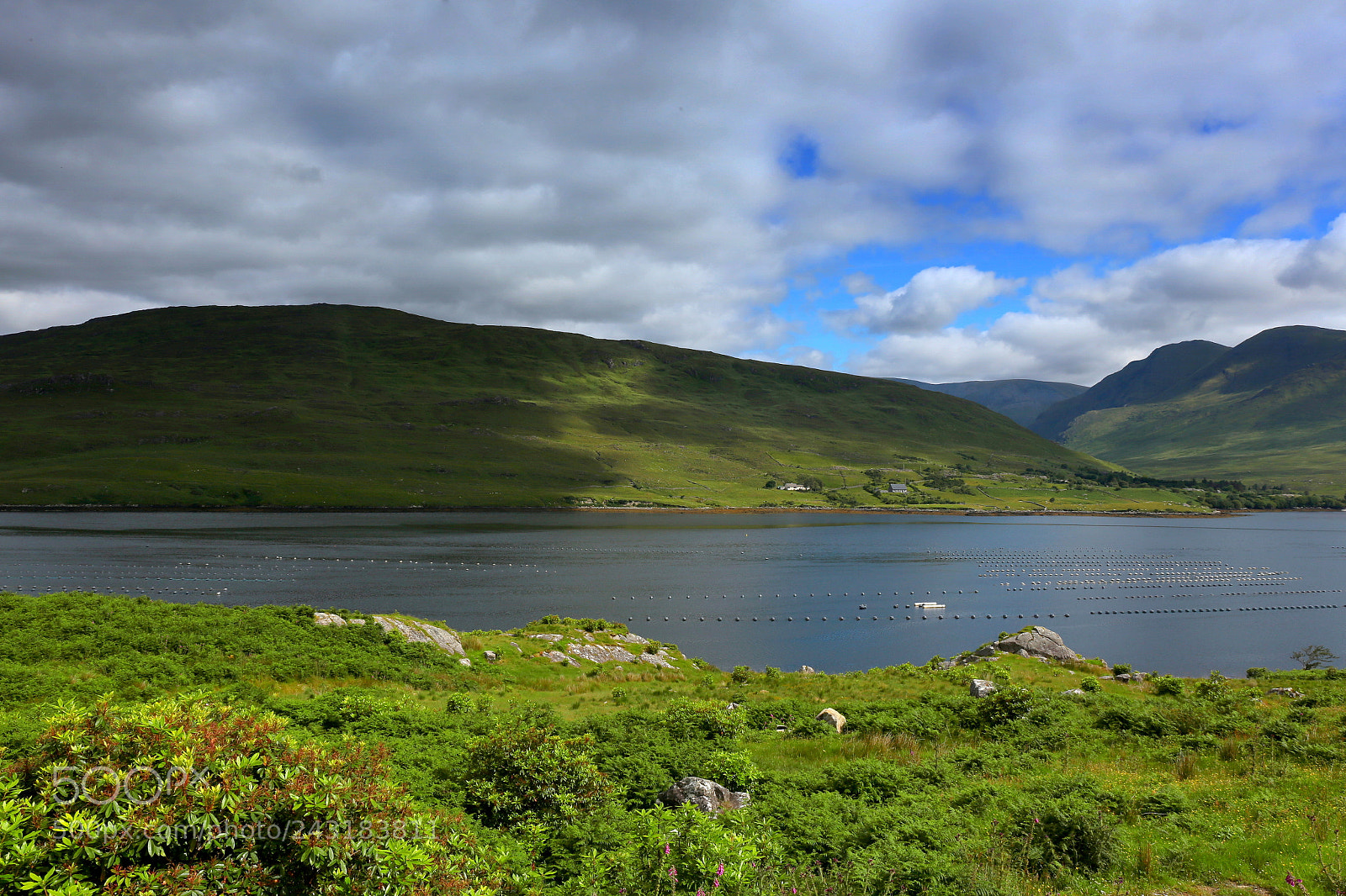 Canon EF 24-70mm F4L IS USM sample photo. Killary harbour photography