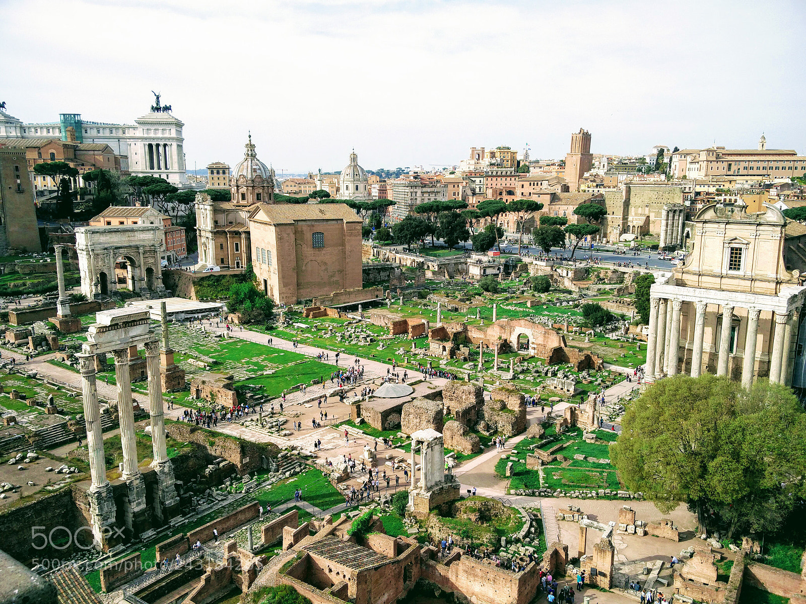 OnePlus 2 sample photo. Rome forum photography