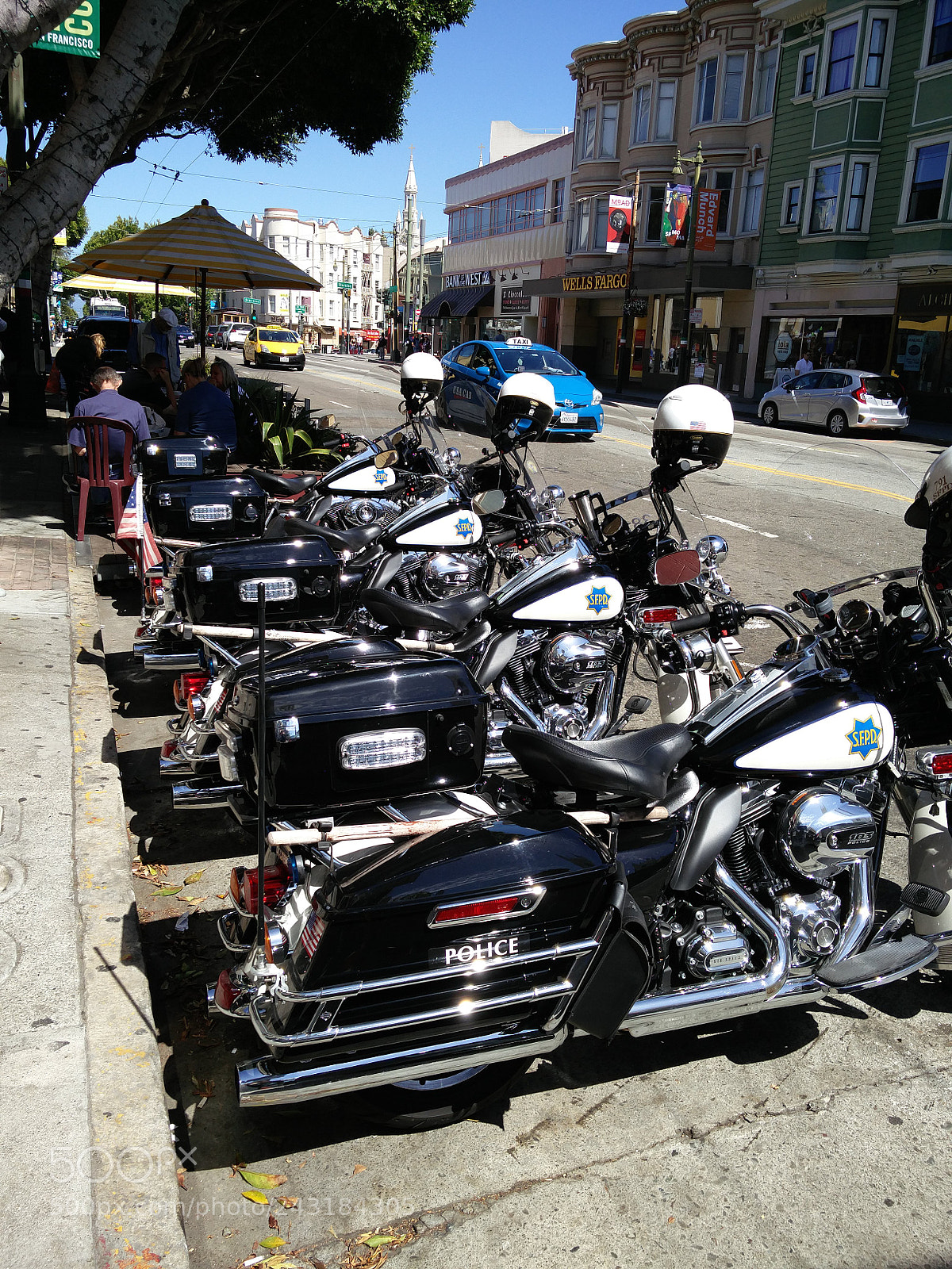 OnePlus 2 sample photo. Police motors photography