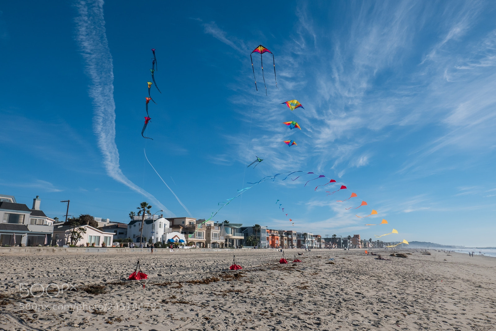 Panasonic Lumix DMC-LX100 sample photo. Kites in san diego photography