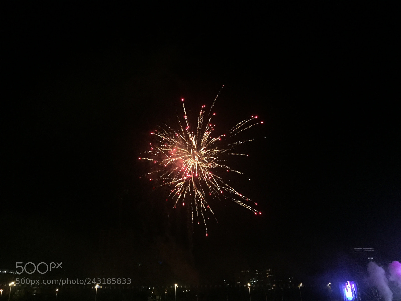 Apple iPhone 6 sample photo. Fireworks photography