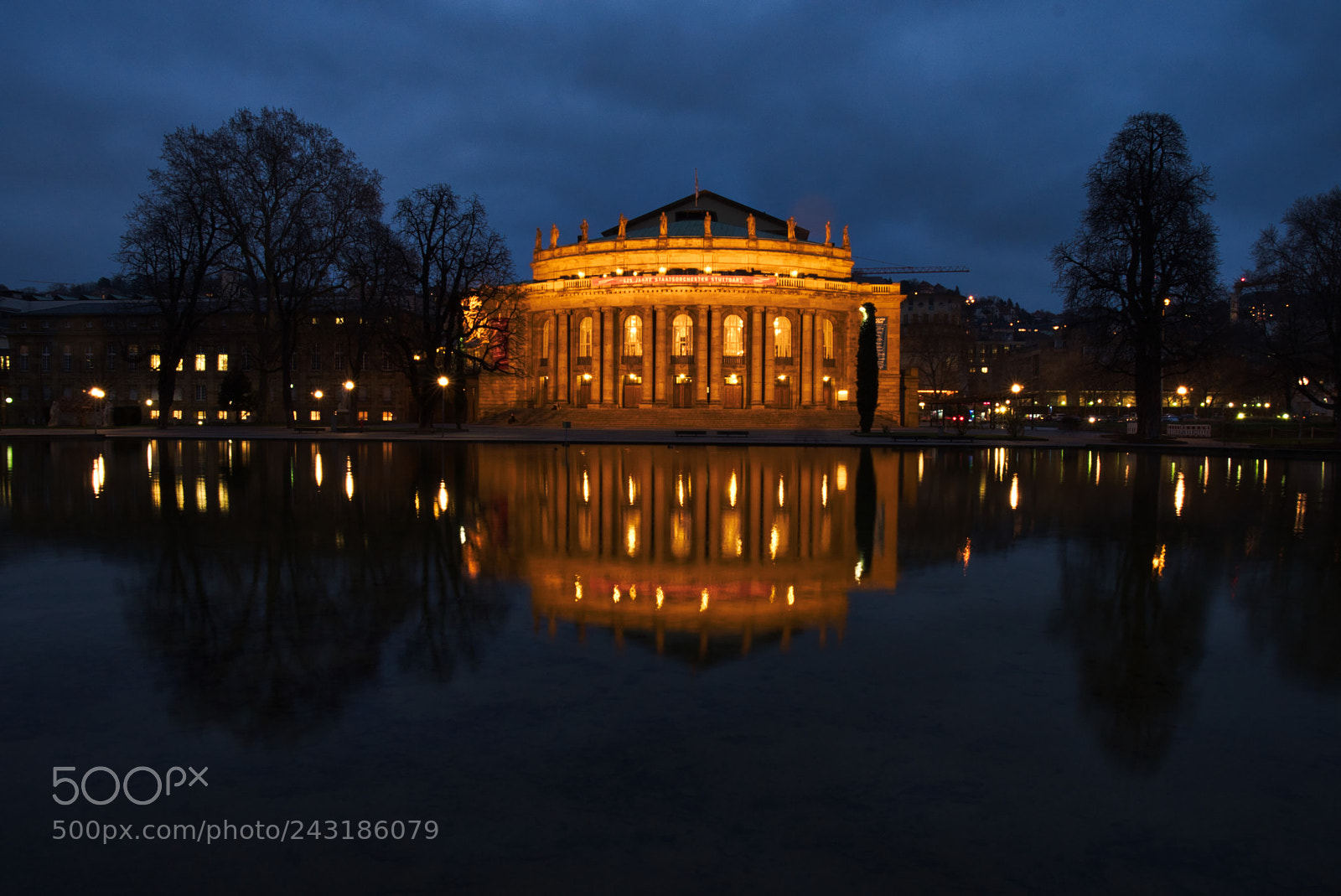 Sony a6500 sample photo. Stuttgarter oper photography