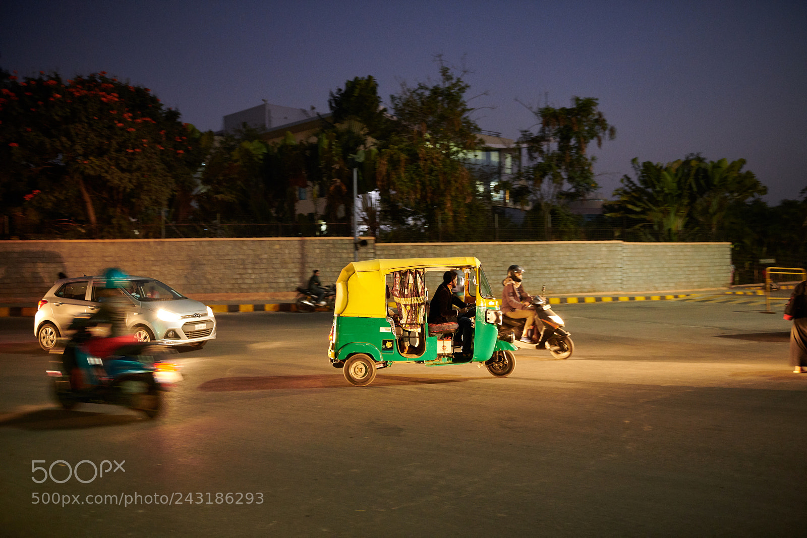Nikon D850 sample photo. Dusk in bengaluru photography