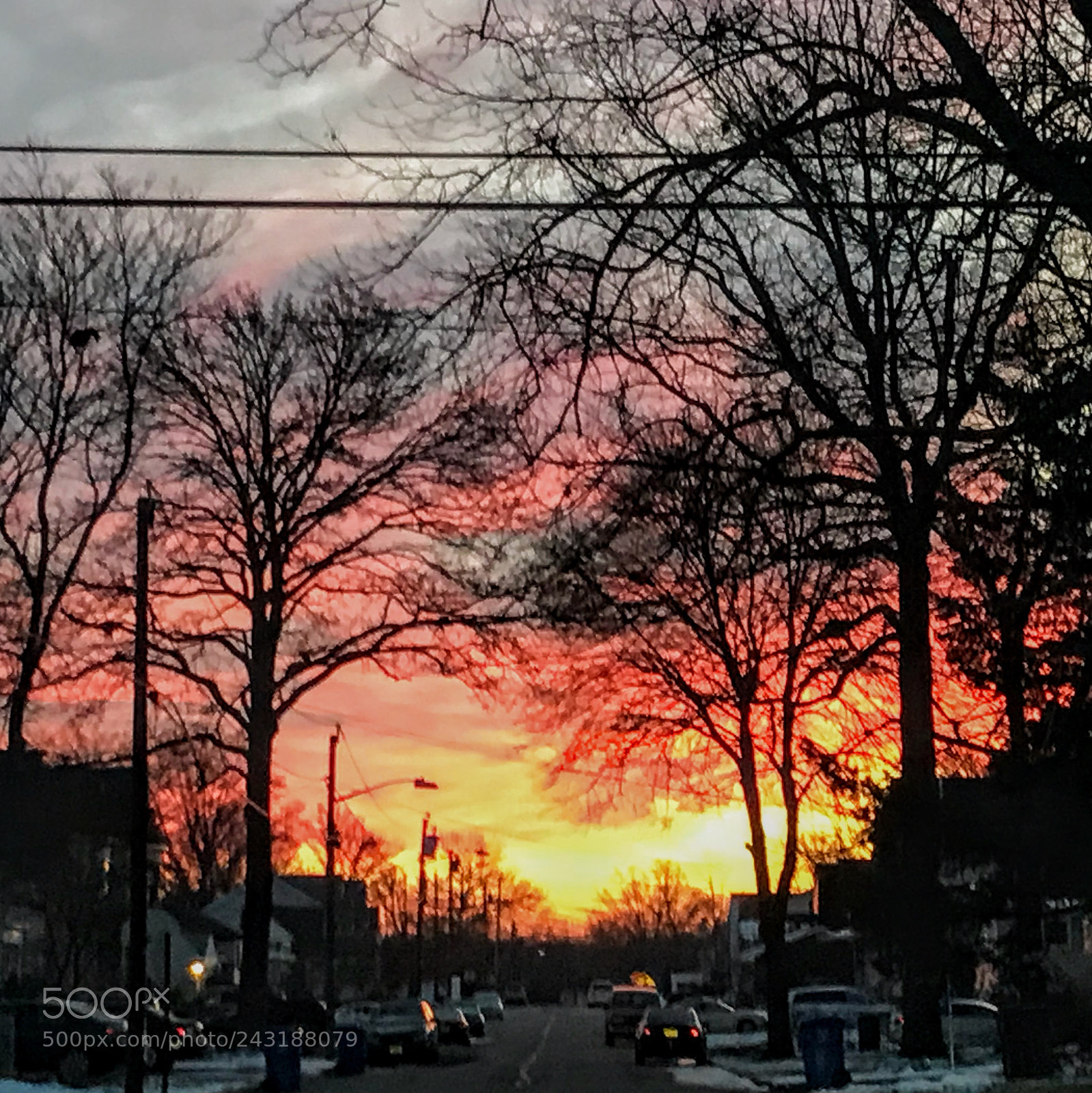 Apple iPhone 7 sample photo. Sunrise on a cold photography