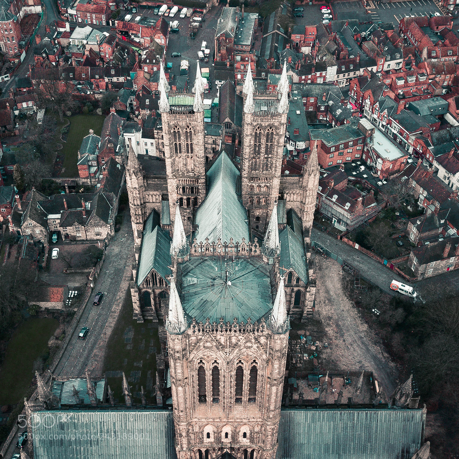 DJI FC220 sample photo. Cathedral photography