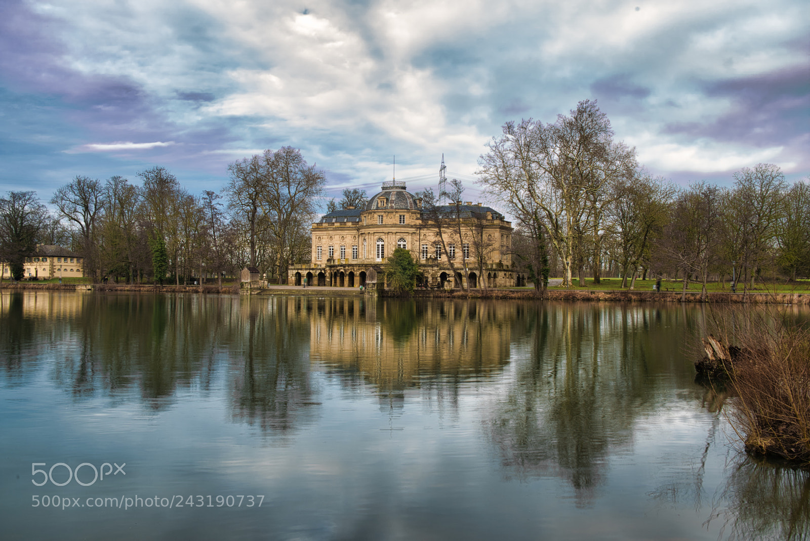 Sony a6500 sample photo. Wasserspiegelung schloss monrepos photography