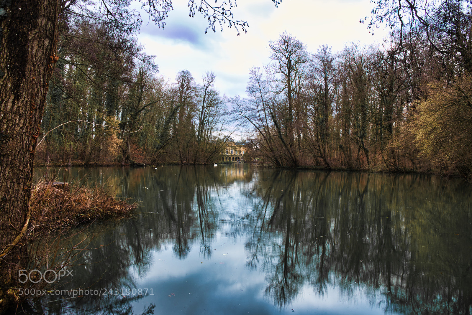 Sony a6500 sample photo. Spiegelung im see beim photography