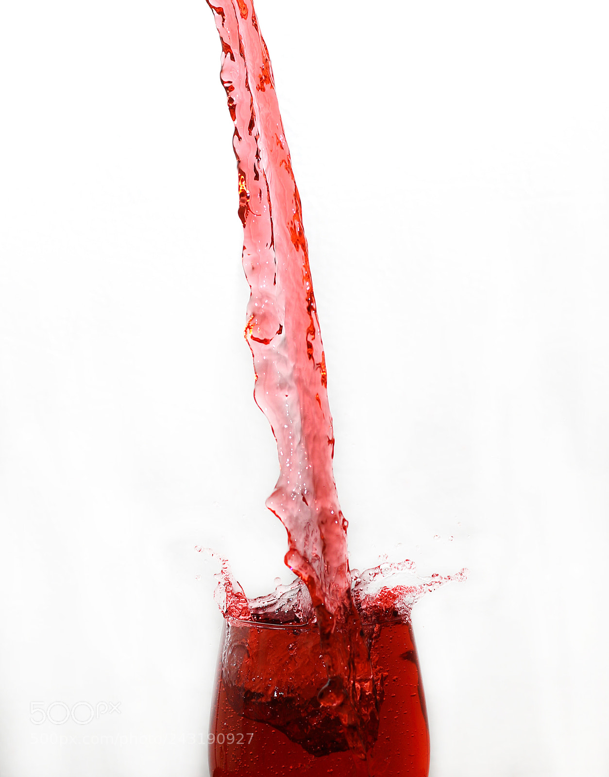 Canon EOS 7D Mark II sample photo. Red water pour photography
