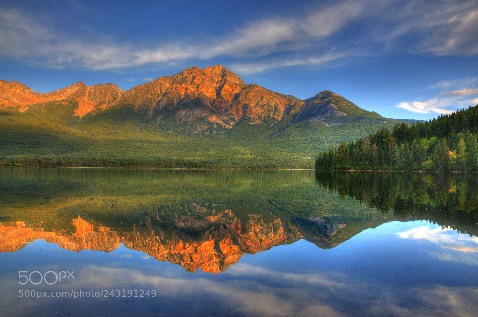 Nikon D90 sample photo. Pyramid mountain photography