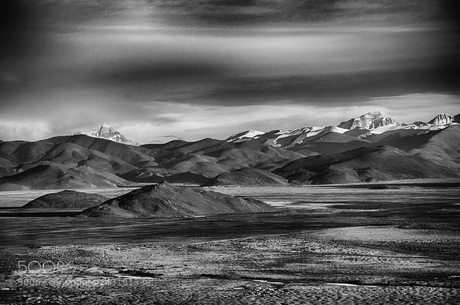 Nikon D90 sample photo. Col de tingri. tibet photography